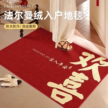 入户地垫进门除尘耐脏脚垫家用门口可擦洗玄关免洗门外高级感门垫