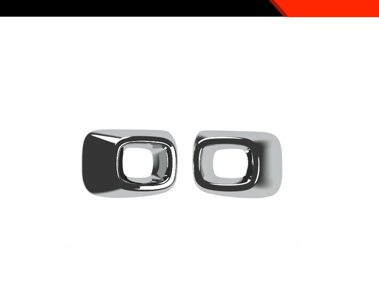 Suitable for 24 Honda FREED CROSSTAR modified front bumper fog lamp ring fog lamp decoration dedicated