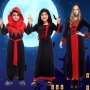 万圣节儿童成人扮演表演服