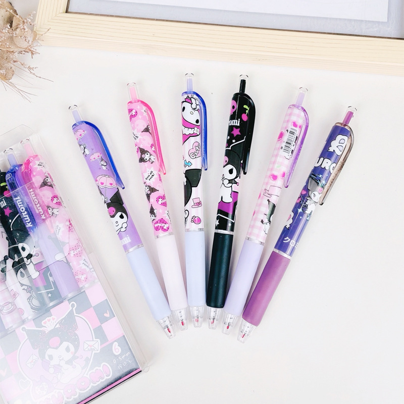 St cabeza encantadora Kolomi pulsar bolígrafo neutro bolígrafo de alto valor facial bolígrafo de estudiantes 0.5 bolígrafo de agua negra estudiantes al por mayor