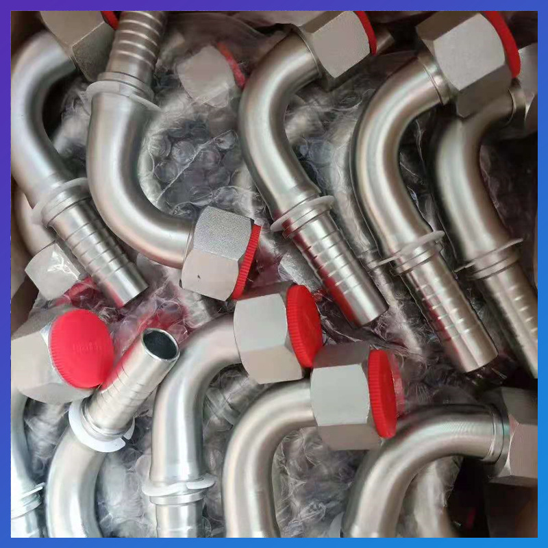 伊顿永华液压过渡接头 卡套式不锈钢液压接头 25-36H型弯角接头