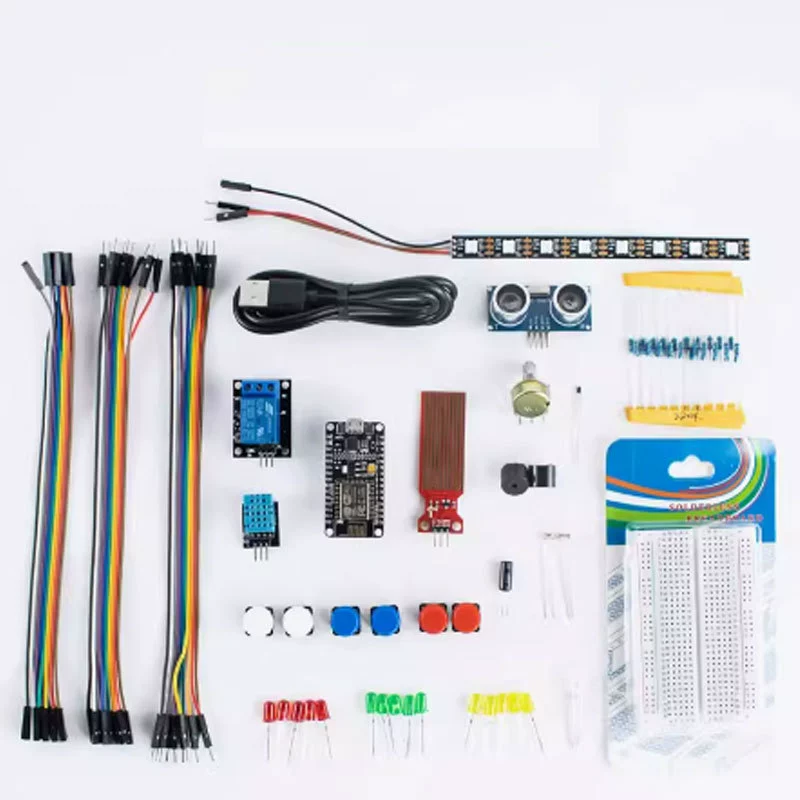 Arduino, плата разработчика, стартовый набор, датчики, макетная (breadboard) плата