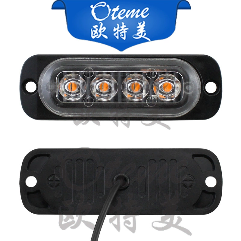 OTM Truck, LED ultra thin indicator lamp, 24v, flashing light