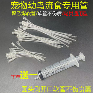Nylon Pet Gastric Tube Medicine Feeder Liquid Food Syringe Feeding Water Kitten Dog Dog Parrot Pigeon Feeding Soft