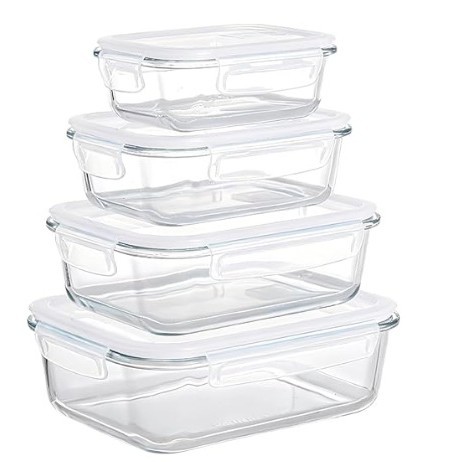 Caja de almuerzo de vidrio que se puede calentar en horno de microondas, caja de almuerzo especial para estudiantes para llevar al trabajo, tazón de almuerzo, caja de preservación de alta silicona