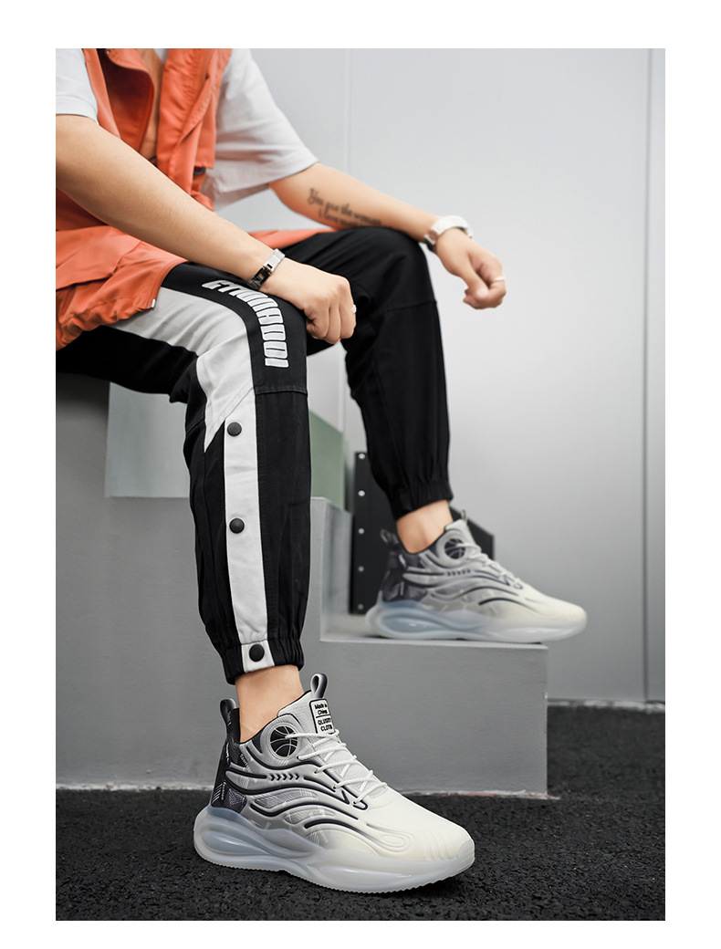 Putian Herren Herbst Winter 2024 Neuheit für Teenager Sport und Freizeit, rutschfeste weiche Sohle, höhenverstellbarer Papa_voghion.com