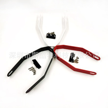 2mm厚支架滑板车M365/Pro/Pro/1S后挡泥板金属代步车加厚金属支架