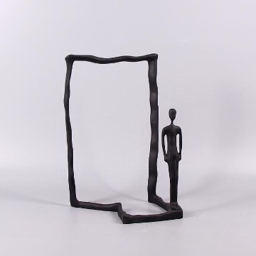 Liquidación Modern Simple Resina Artesanía Escultura Sala de estar Sala de estudio Entrada Hotel Club Habitación modelo Accesorios para el hogar