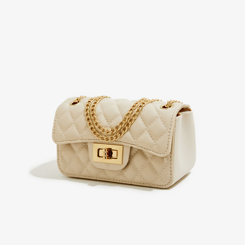 Women's Crossbody Small Square Bag In Pu Leather Fashion Handbag_voghion.com