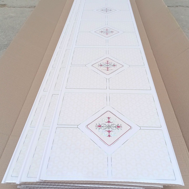 PVC tira larga de plástico fuelle de techo de plástico techo de goma cocido techo sala de estar dormitorio baño material de decoración 30cm