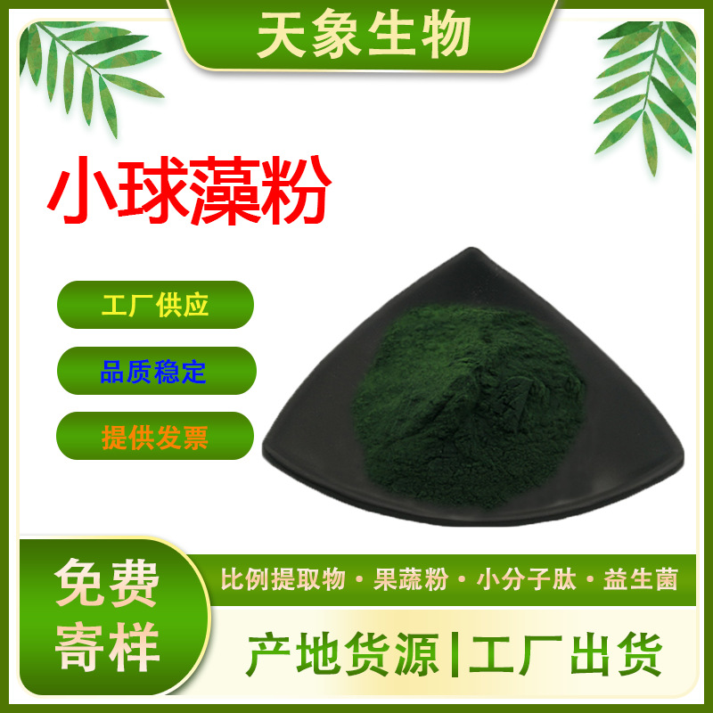 小球藻粉 破壁小球藻粉 食品级 绿藻粉 蛋白核小球藻 厂家包邮