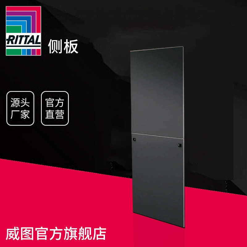 [Rittu] Шкаф TS IT, боковая панель, сегментированный RAL9005