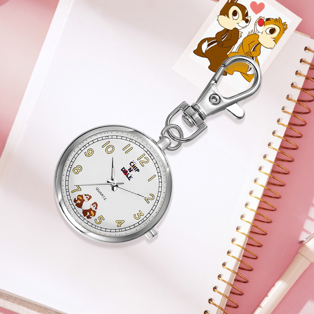 Disney/Disney Mickey Pocket Watch Nurse Watch Children's Quartz Watch 149