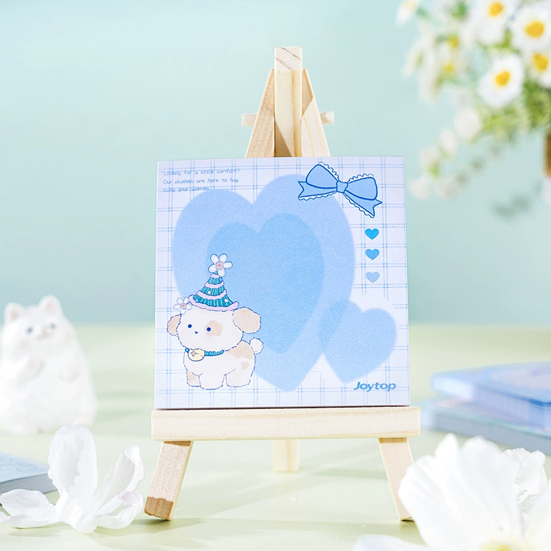 Joytop Yuemu Furball Store-Easel Notes 7.6*7.6cm (with middle box) high-looking portable book