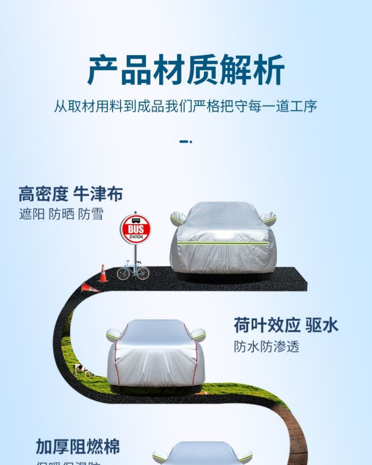 Car Snow Cover Suitable for 24 Models of Toyota Wildlander/Luxury Plus, Special Thickened Suv Sun Protection and Snow Frost Cover