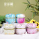 Japanese-style Candy Can Sealed Metal Iron Box Creative Small Universal Mini Portable Travel Round Tea Can Iron Can