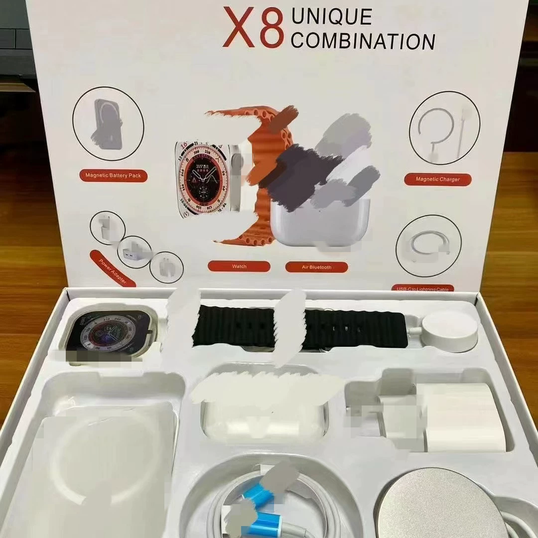 Set, bracelet, headphones charging, watch, x8, bluetooth