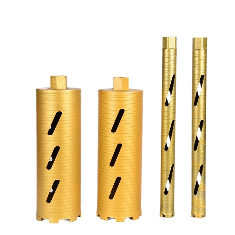 Dry Threaded Water Drill Bit M22 Beijing Wire Air Conditioning Concrete 370 Water Drill Machine Hole Opener Without Water Drill Bit