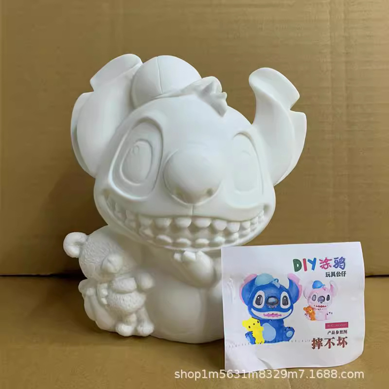 Vinyl Drop Resistant Plaster Doll White Embryo Large Children's Handmade DIY Colored White Embryo Graffiti Internet Celebrant Toy Vinyl Drop Resistant Plaster Doll White Embryo Large Children's Handmade DIY Colored White Embryo Graffiti Internet Celebrant Toy