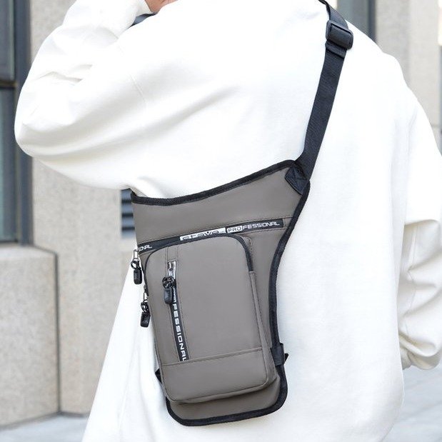 2024 Cross-border Casual Sports Style Men's Backpack Chest Bag All-match Storage Small Satchel for Cyclists Mountaineering Small Bag