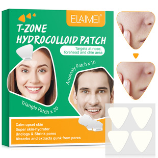 ELAIMEI facial T area water glue considerate and gentle blackhead acne removing closed mouth cleaning shrink pores not irritating