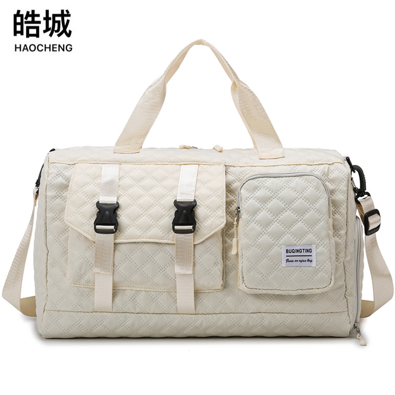 Se puede equipar la nueva bolsa de viaje de gran capacidad separada en seco y húmedo, bolsa de fitness deportiva multifuncional de un solo hombro, bolsa de equipaje