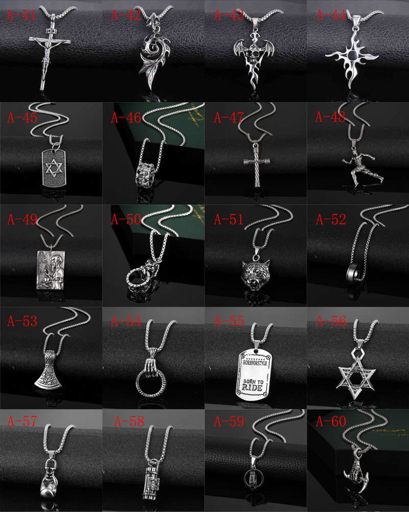 Fashion Animal Round Metal Hollow Out Unisex Pendant Necklace 1 Piece