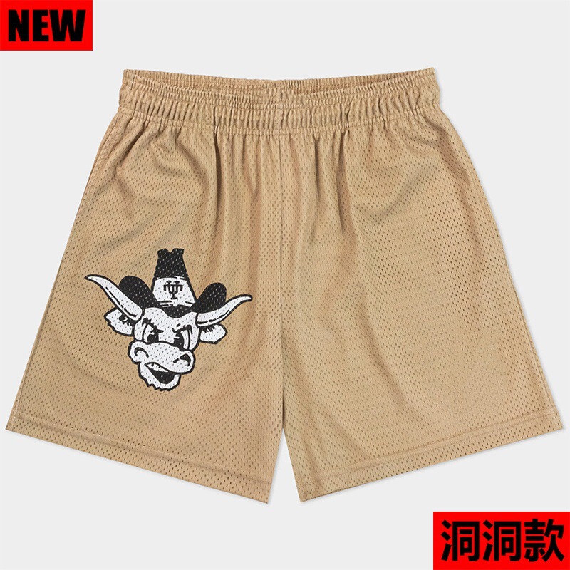 Trendy American College Student Competition Basketball Sports Casual Shorts, Breathable and Loose-Fitting, Suitable for Running, Fitness, and Training, Cross-Border Exclusive