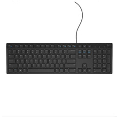 戴尔适用KB216 有线商务办公键盘黑色笔记本台式机
