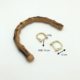 Handle bag handle bamboo handle diy handmade bag material original color anti-real plastic bamboo handle