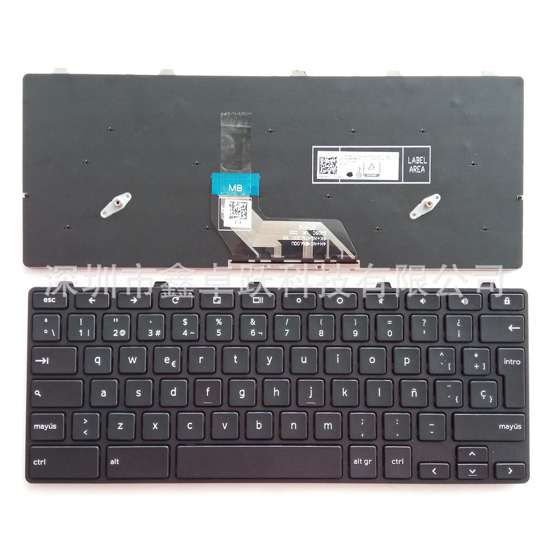 SP for Dell 3180 Google version laptop keyboard with lock