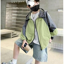 防晒衣儿童2025新款防紫外线遮阳夏季轻薄款冰丝潮流韩版防晒大促