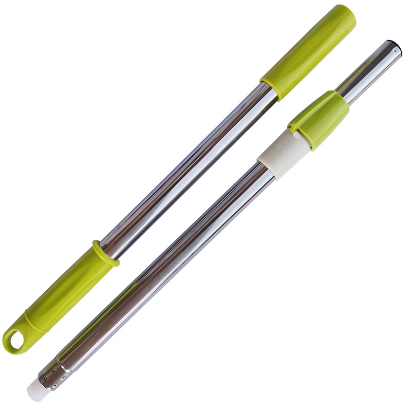 Suministro directo de fábrica al por mayor accesorios de varilla de fregona giratoria tubería de acero inoxidable fregona telescópica reforzada en negrita varilla a prueba de explosiones