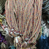 Adjustable high-end ethnic woven strap handmade, necklace cord, ethnic style