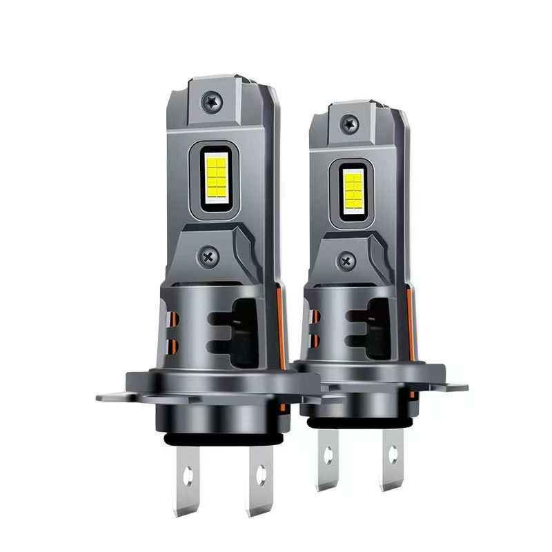 M7 enchufe directo con ventilador H7 H1 H3 H11 9005 H4 9012 faro LED de automóvil de alto brillo