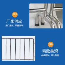 特卖铁马护栏移动不锈钢临时围栏道路活动围栏地铁隔离栏商场铁马