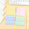 Spot wave plaid texture Small sentimental tone convenience stickers student message memo paper signatures wholesale can be determined logo