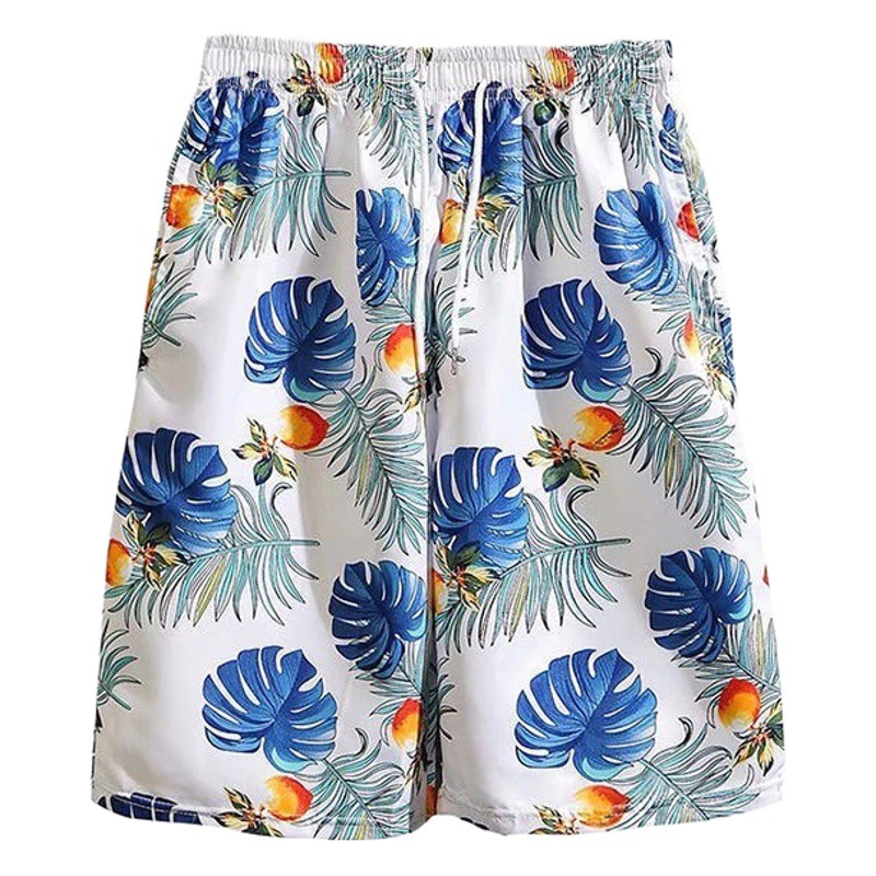 Water Beach pants men's quick-drying seaside vacation loose five-point swimming trunks drifting surfing shorts clothing wholesale