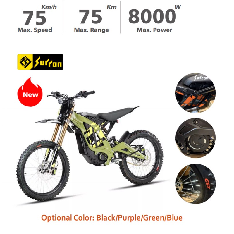 Surron Light Bee X Electric Off-Road Motorcycle 2025 New 8000W Battery Car