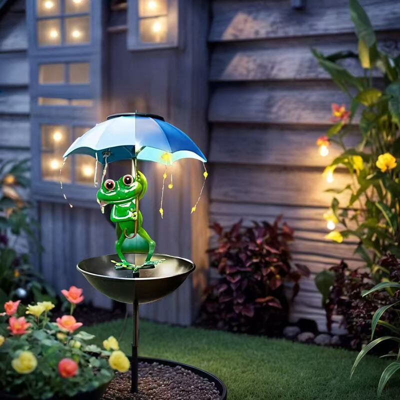 Amazon Solar Frog Bird Feeder Garden Light Iron Art Bird Feeding Bowl Outdoor Garden Landscape Light Landscape Light Amazon Solar Frog Bird Feeder Garden Light Iron Art Bird Feeding Bowl Outdoor Garden Landscape Light Landscape Light