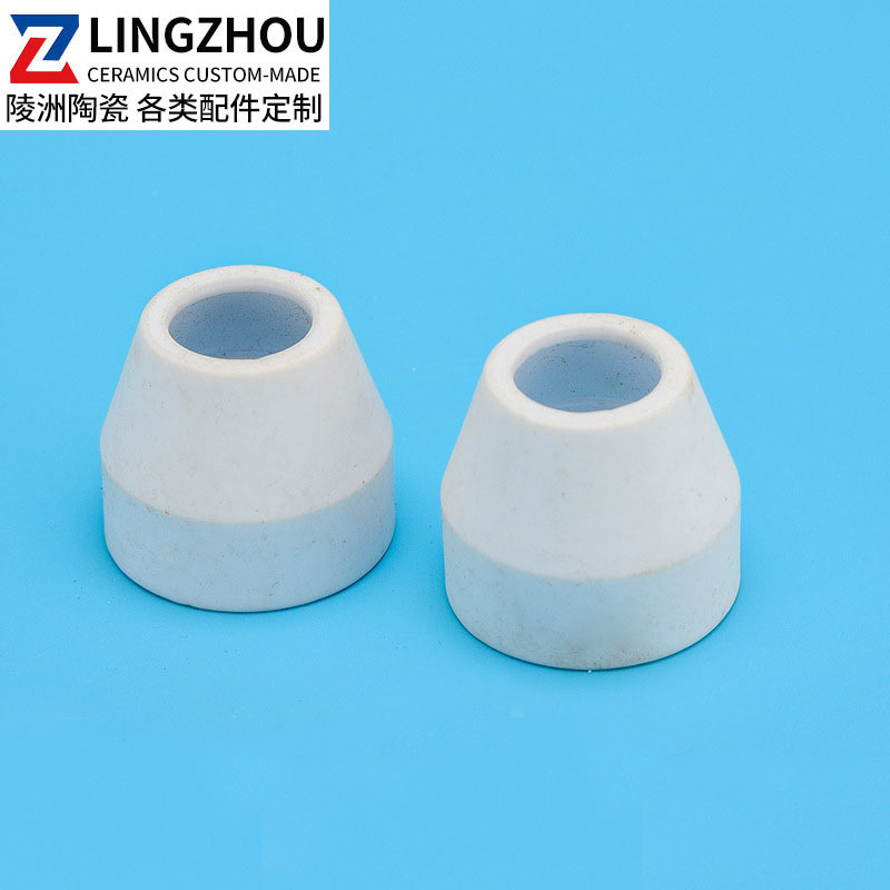 厂家供应精密氧化锆陶瓷件 绝缘陶瓷 氩弧焊枪配件40 95瓷