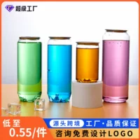 Оптовая продажа pet банки для напитков чай с молоком кофе упаковка банки plastic can пластиковые банки