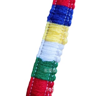 5-color row-line inter-color row-line fine wool tassel lace multi-color row-line tassel edge