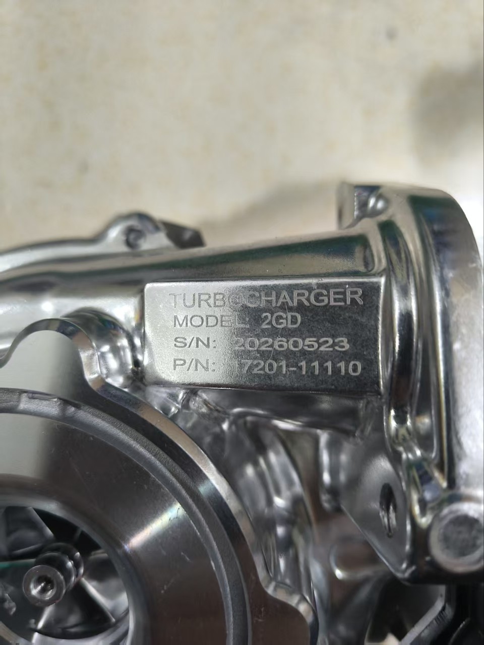 Ct16V 17201-11080 Turbocharger Is Suitable for Car Engine Superchargers, Efficient and Silent