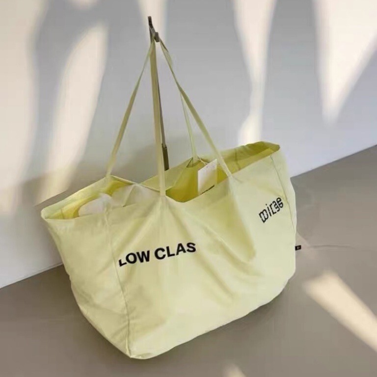 Flower and Youth Dilireba Canvas Bag Lowclassic Large Capacity Shoulder Bag Tote Bag Casual and Versatile