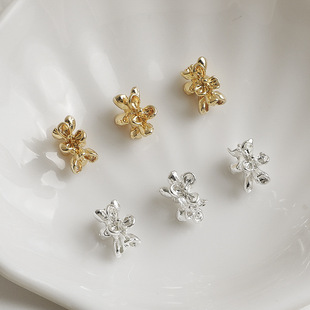 14K����ɫ��Ҏ�t���䷽�δ�׸��� ˮ����朴����� diy�Ʒ���