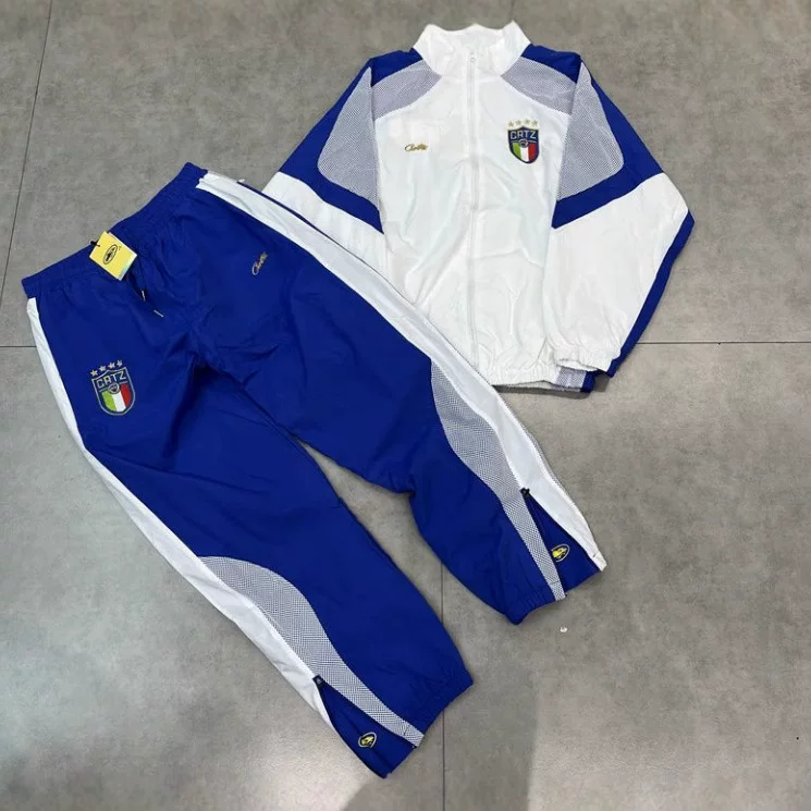 (Cross-border trading), jacket, racing car, sports casual trousers, new collection, with embroidery, loose fit