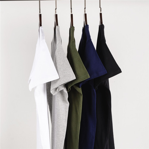 Men's New Short-Sleeve T-Shirt, Solid Color, Versatile Unisex, Loose-Fit, Crew Neck, Trendy Korean-Style Base Layer for Teens