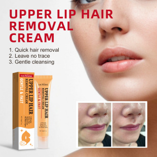 Cross-Border Sauvasine Shuowoxin Lip Hair Cream 20g Gently Removes Facial Eyebrows, Upper Lip and Chin Hair