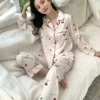 Silk long-sleeve, trousers